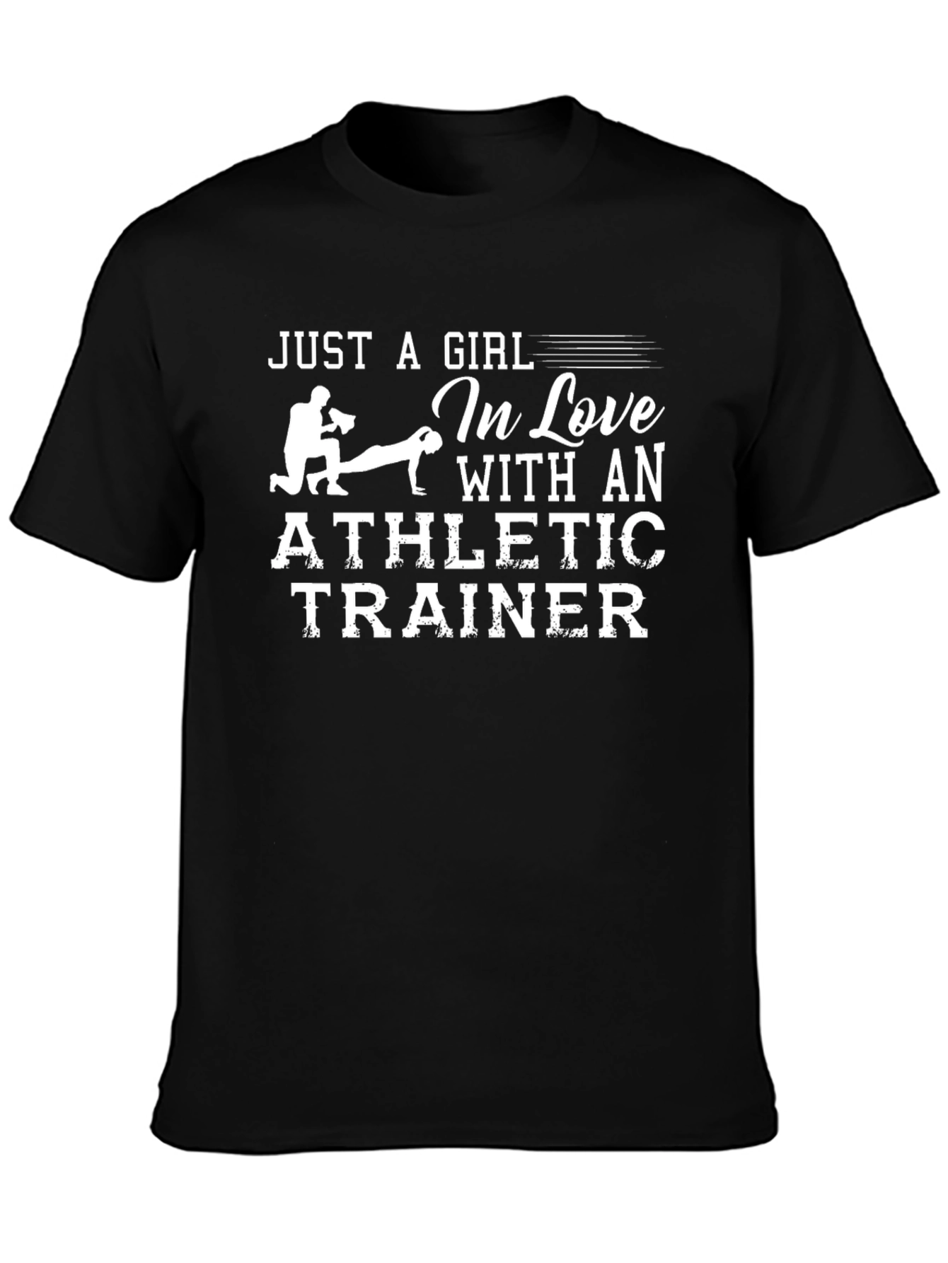 Athletic Trainer Graphic Tee - Just a Girl