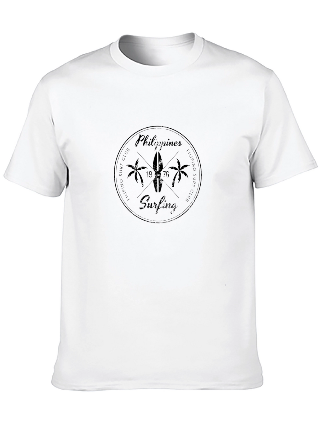 Philippines Surfing Club Black T-Shirt