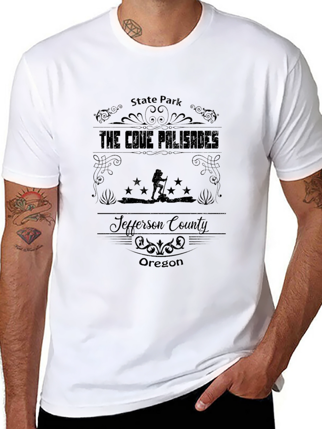 The Cove Palisades State Park Black T-Shirt
