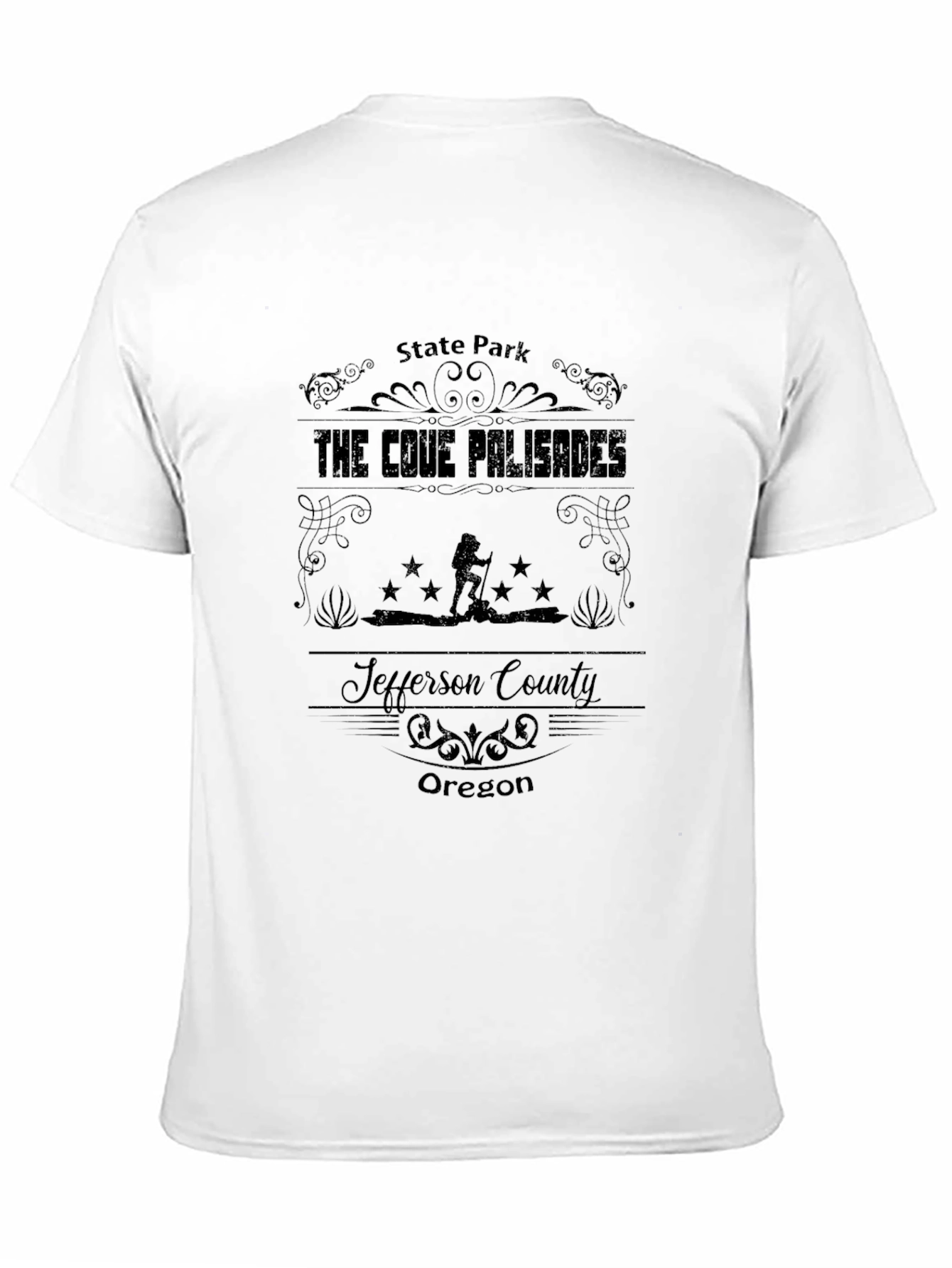 The Cove Palisades State Park Black T-Shirt