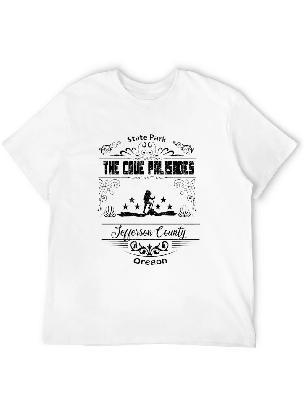 The Cove Palisades State Park Black T-Shirt