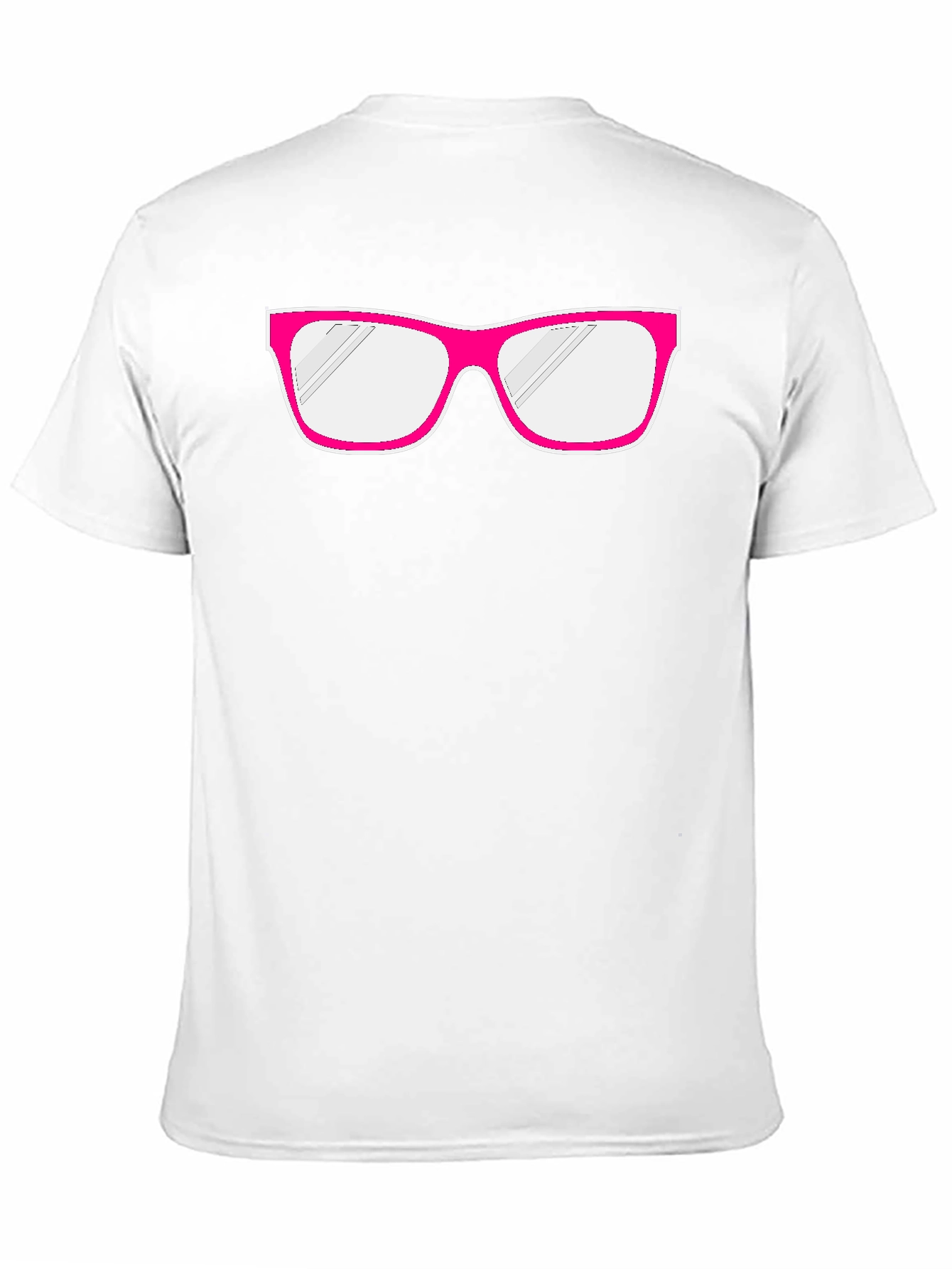 Fun Pink Glasses Graphic T-Shirt - Quirky & Stylish
