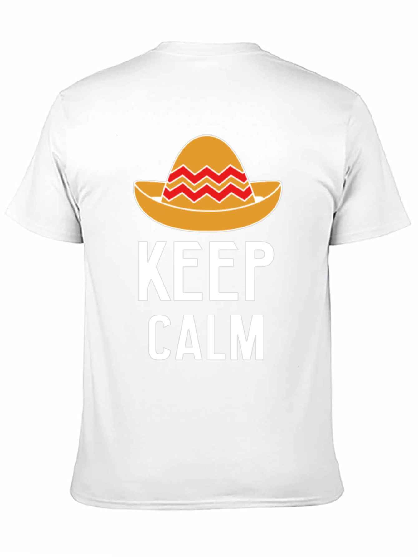 Keep Calm Sombrero T-Shirt - Fiesta Fun!