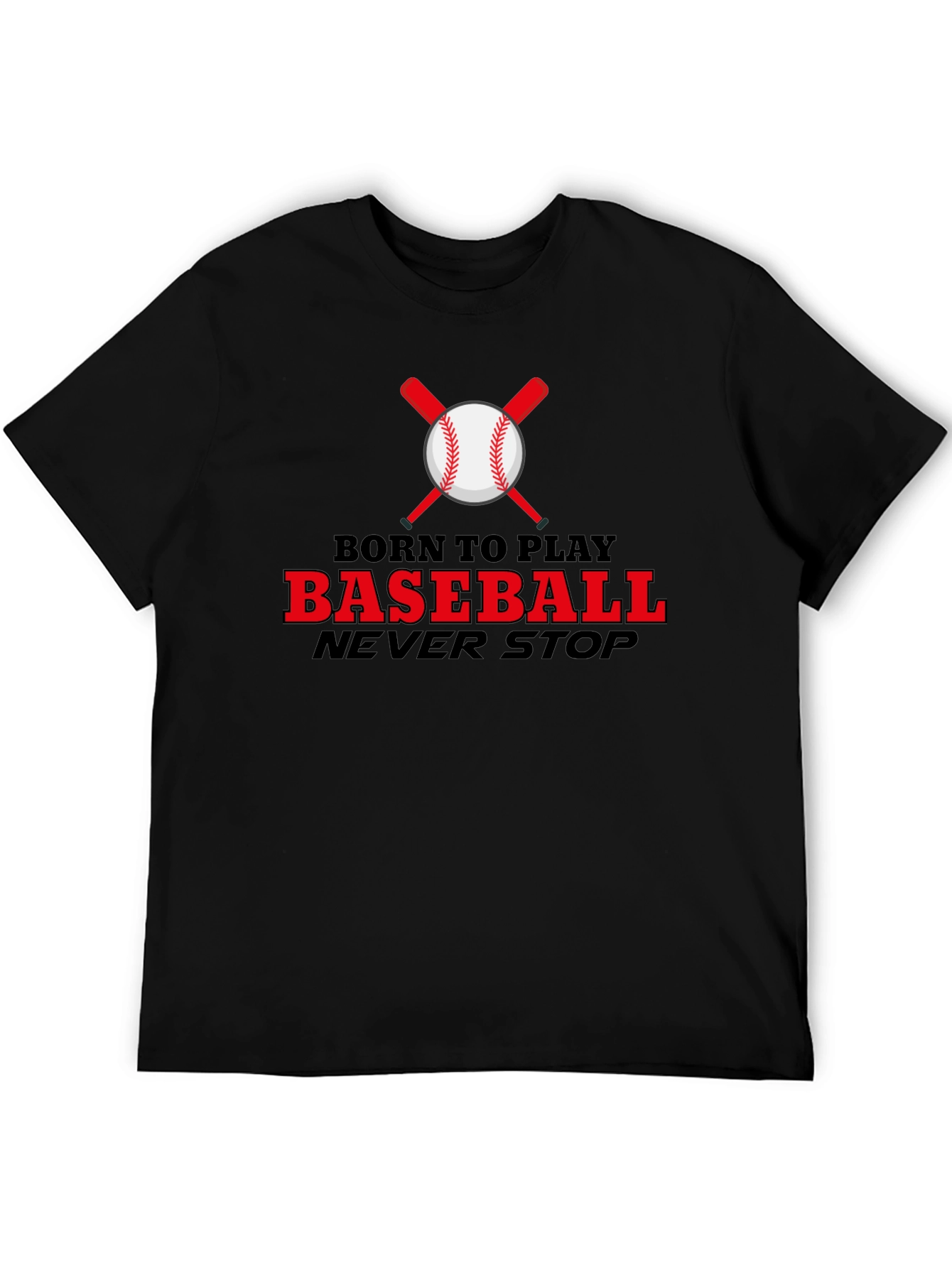 Born To Play Baseball T-Shirt
