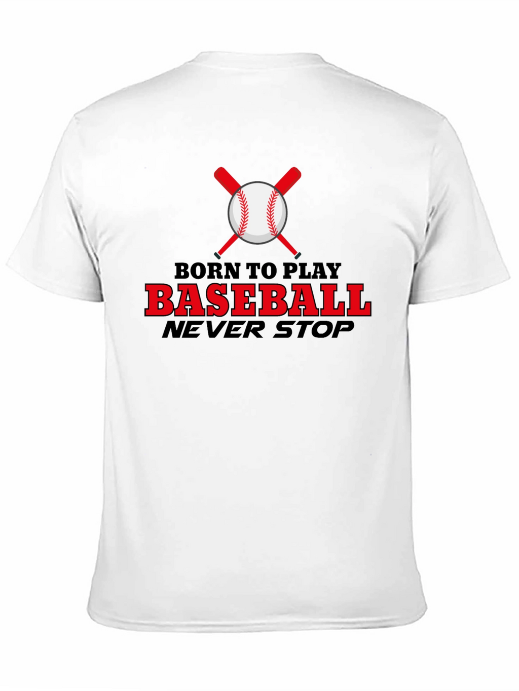 Born To Play Baseball T-Shirt