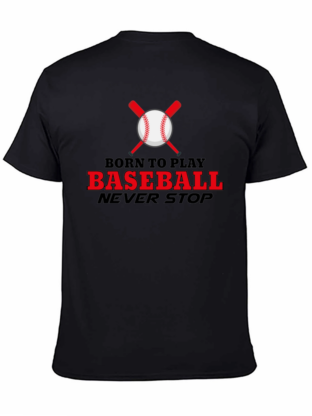 Born To Play Baseball T-Shirt