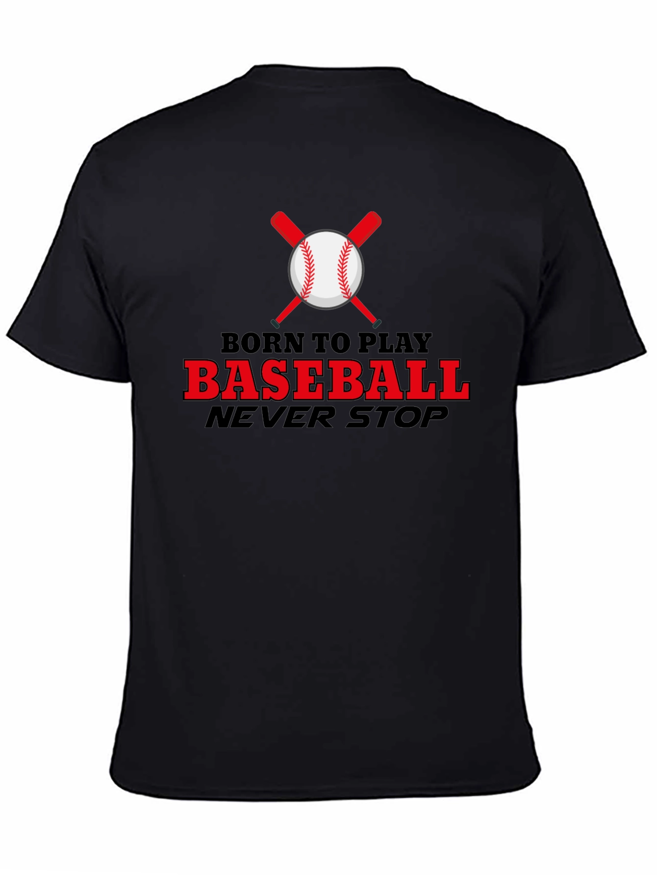 Born To Play Baseball T-Shirt