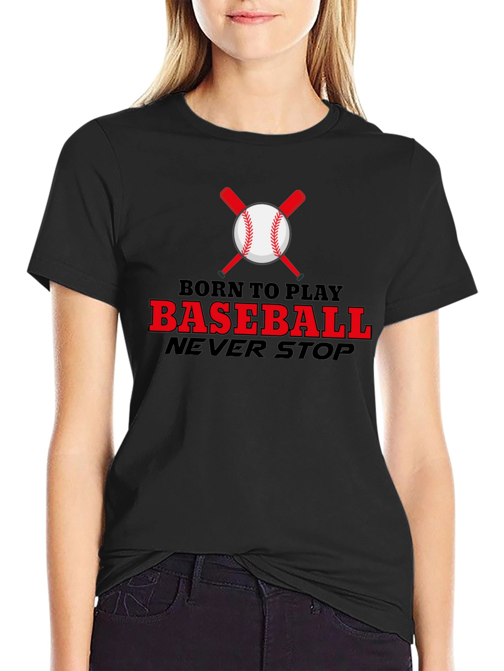Born To Play Baseball T-Shirt