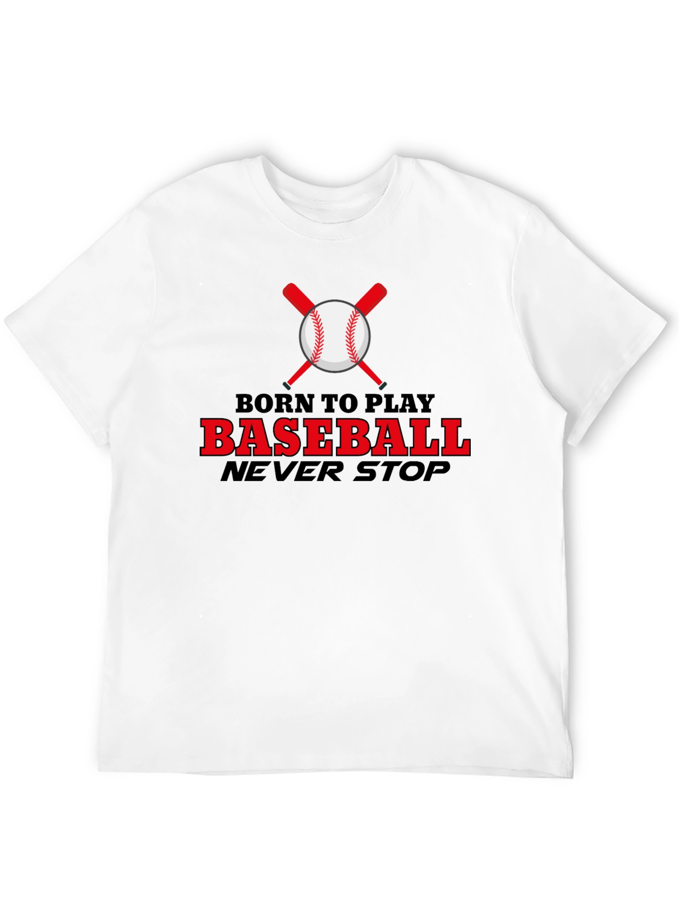 Born To Play Baseball T-Shirt