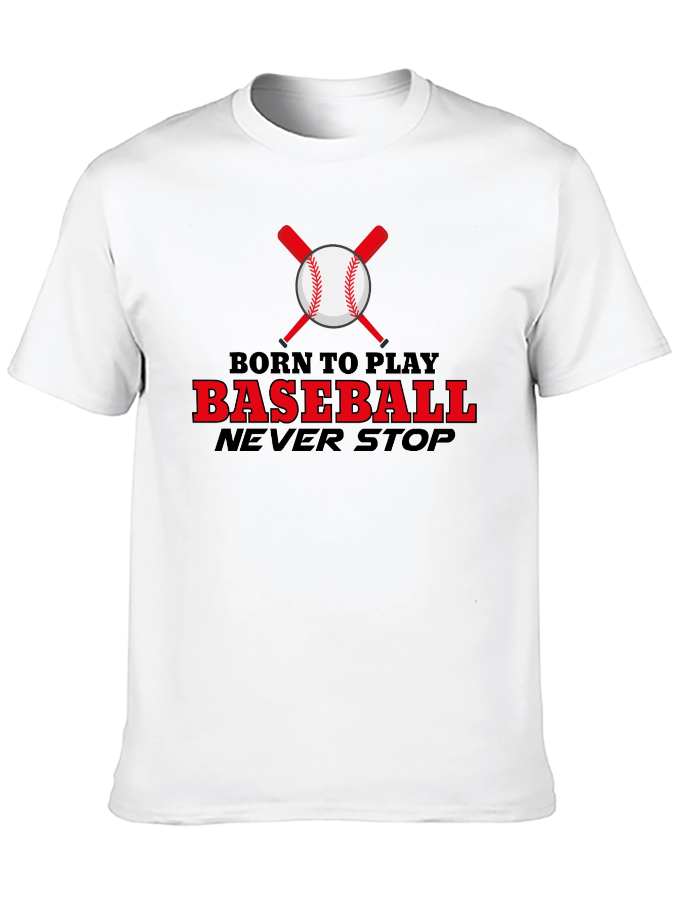 Born To Play Baseball T-Shirt
