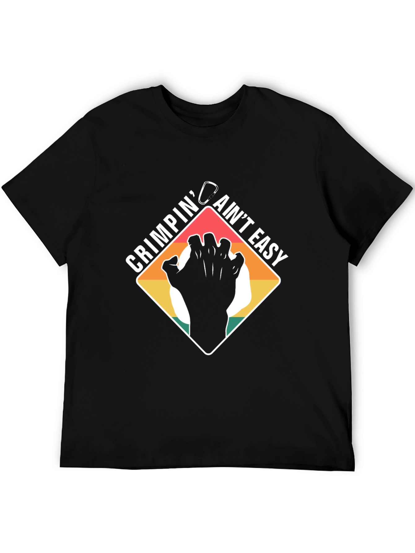 Crimpin Aint Easy Climbing T-Shirt