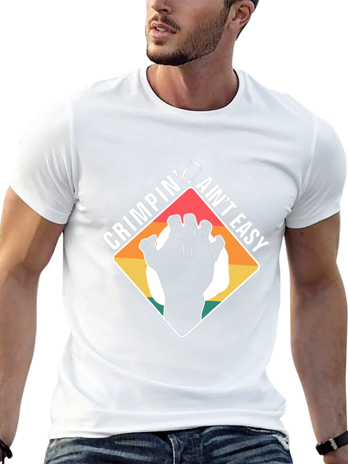 Crimpin Aint Easy Climbing T-Shirt