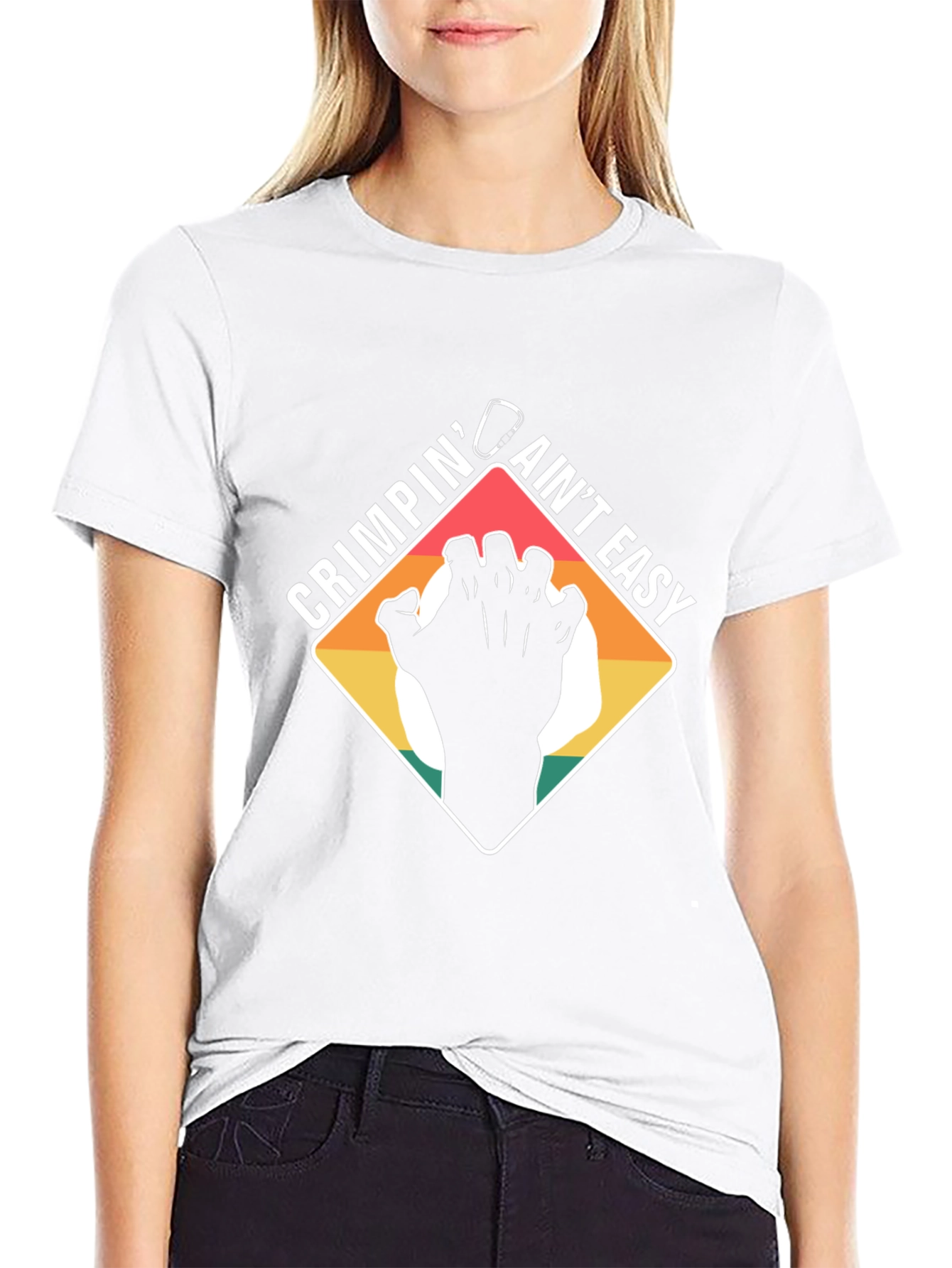 Crimpin Aint Easy Climbing T-Shirt