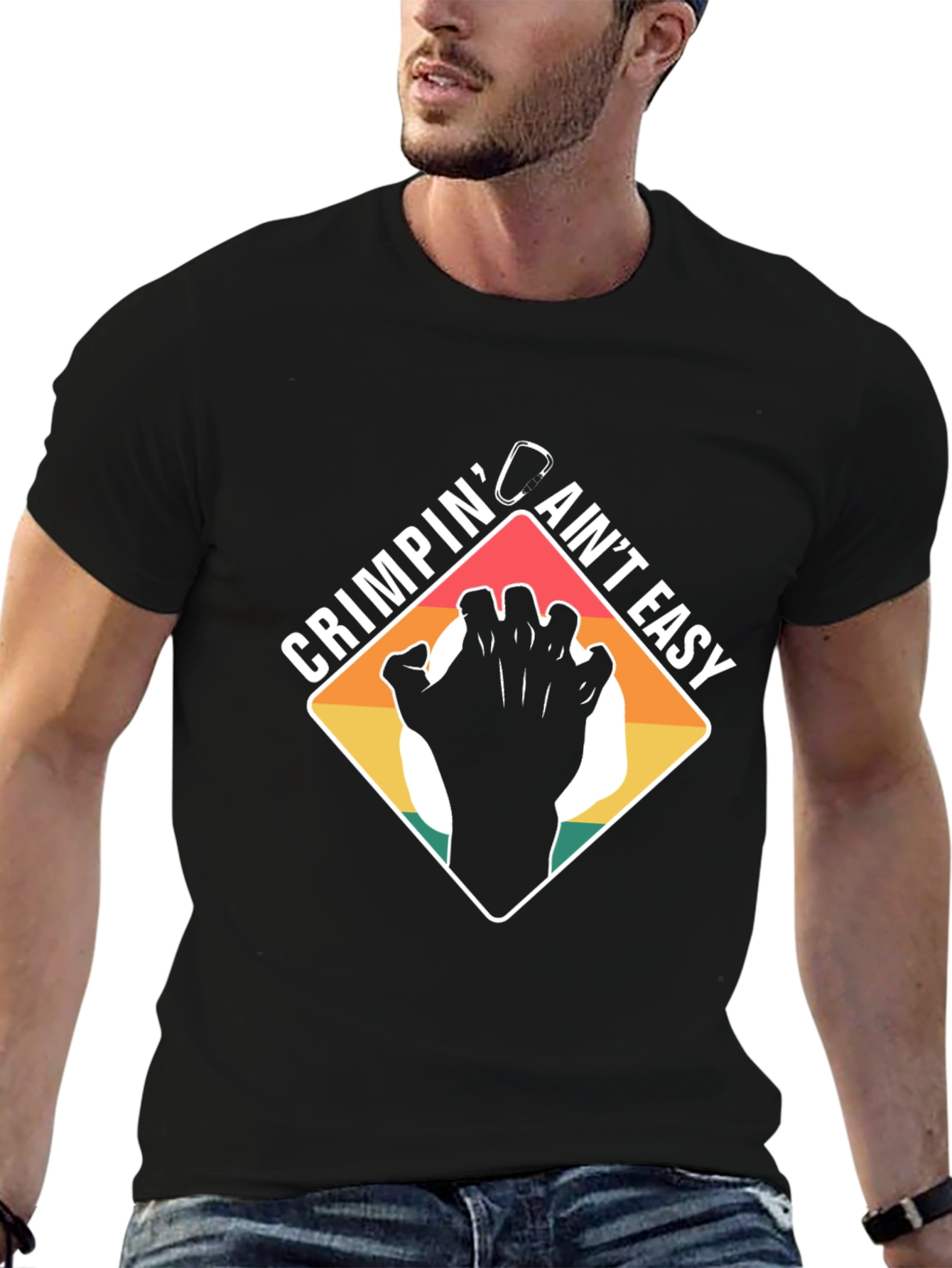 Crimpin Aint Easy Climbing T-Shirt
