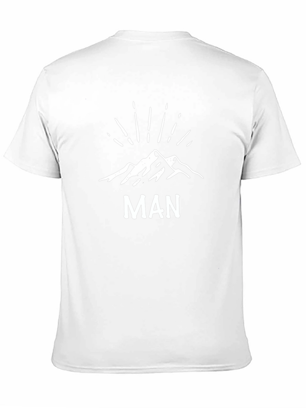 Mountain Man Graphic Tee - Classic Black T-Shirt