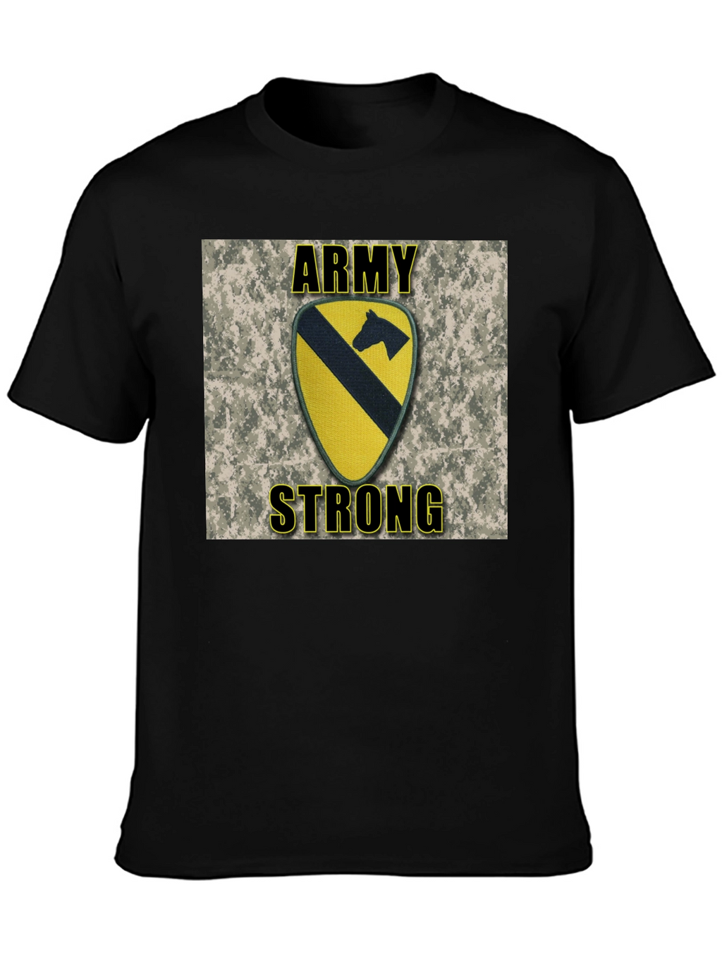 Army Strong T-Shirt: 1st Cavalry Division Design