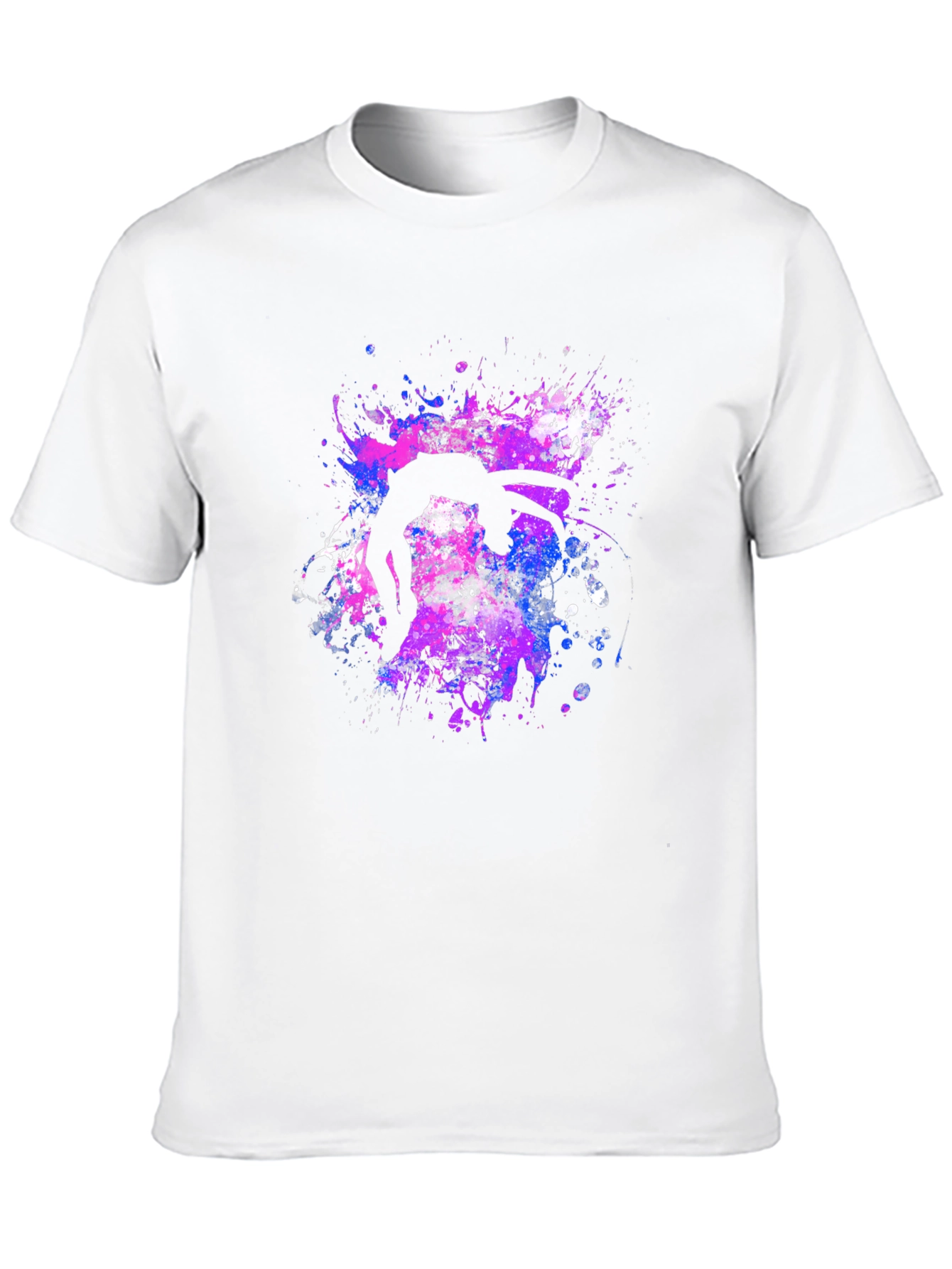Abstract Tumbler Graphic T-Shirt