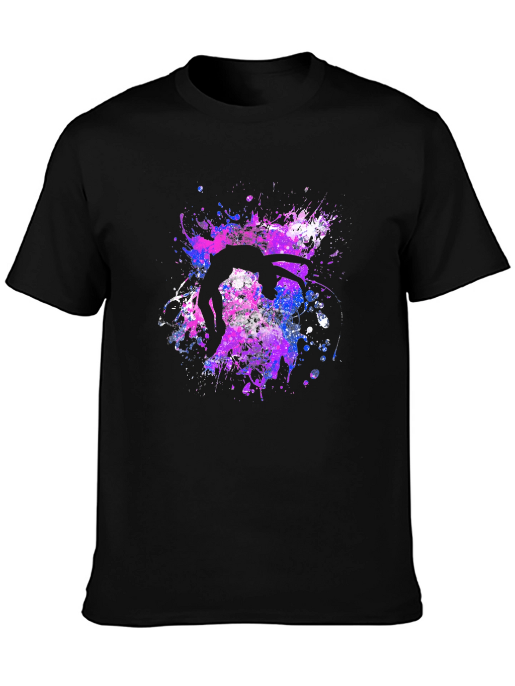Abstract Tumbler Graphic T-Shirt