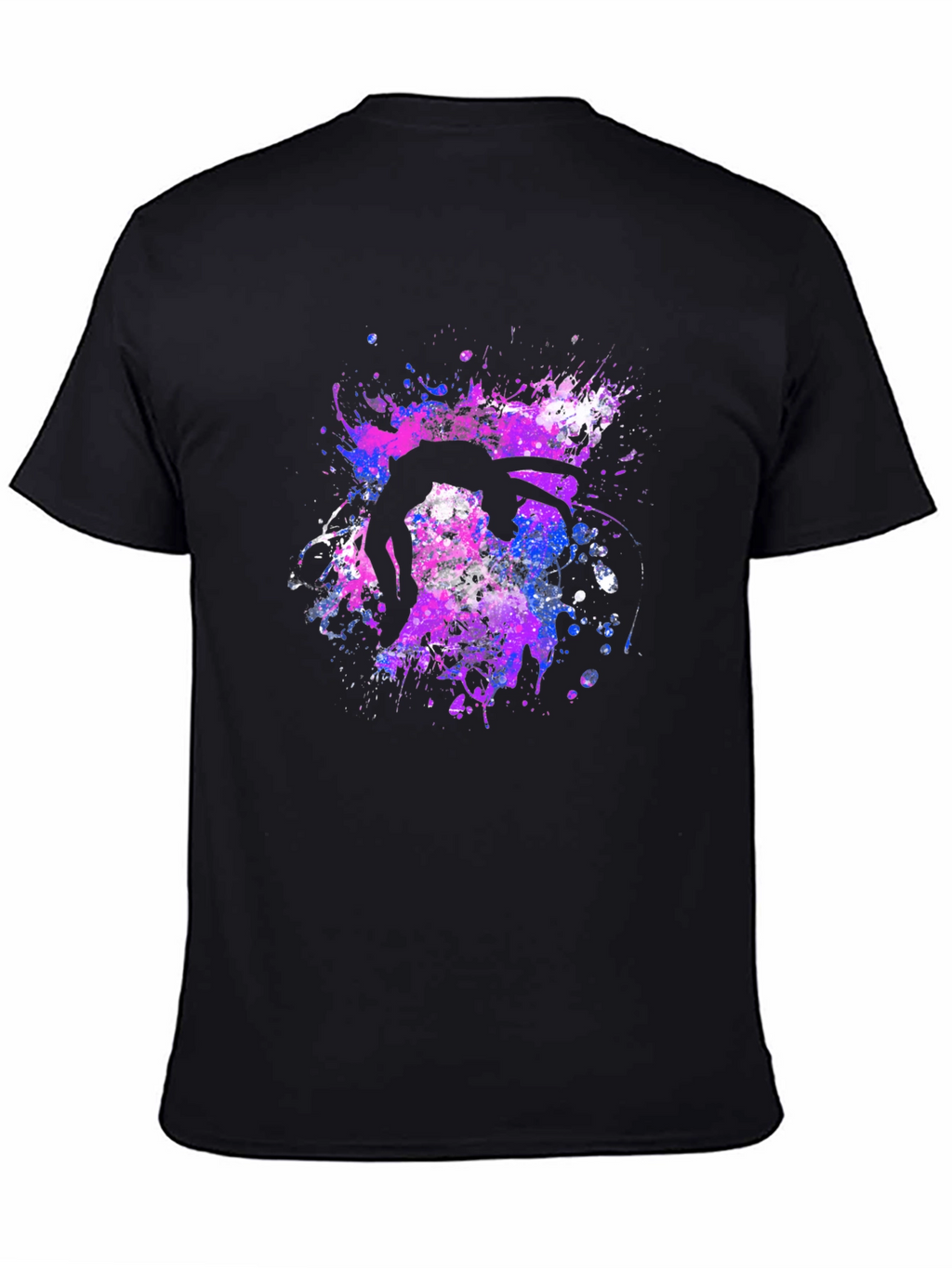 Abstract Tumbler Graphic T-Shirt