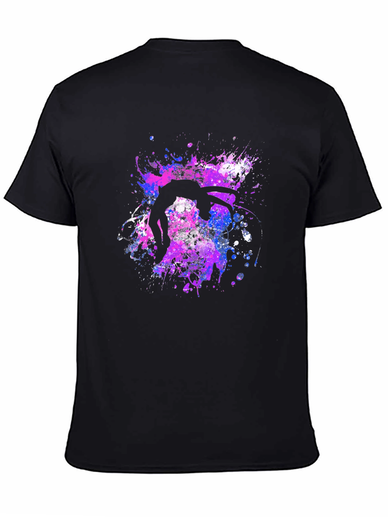 Abstract Tumbler Graphic T-Shirt
