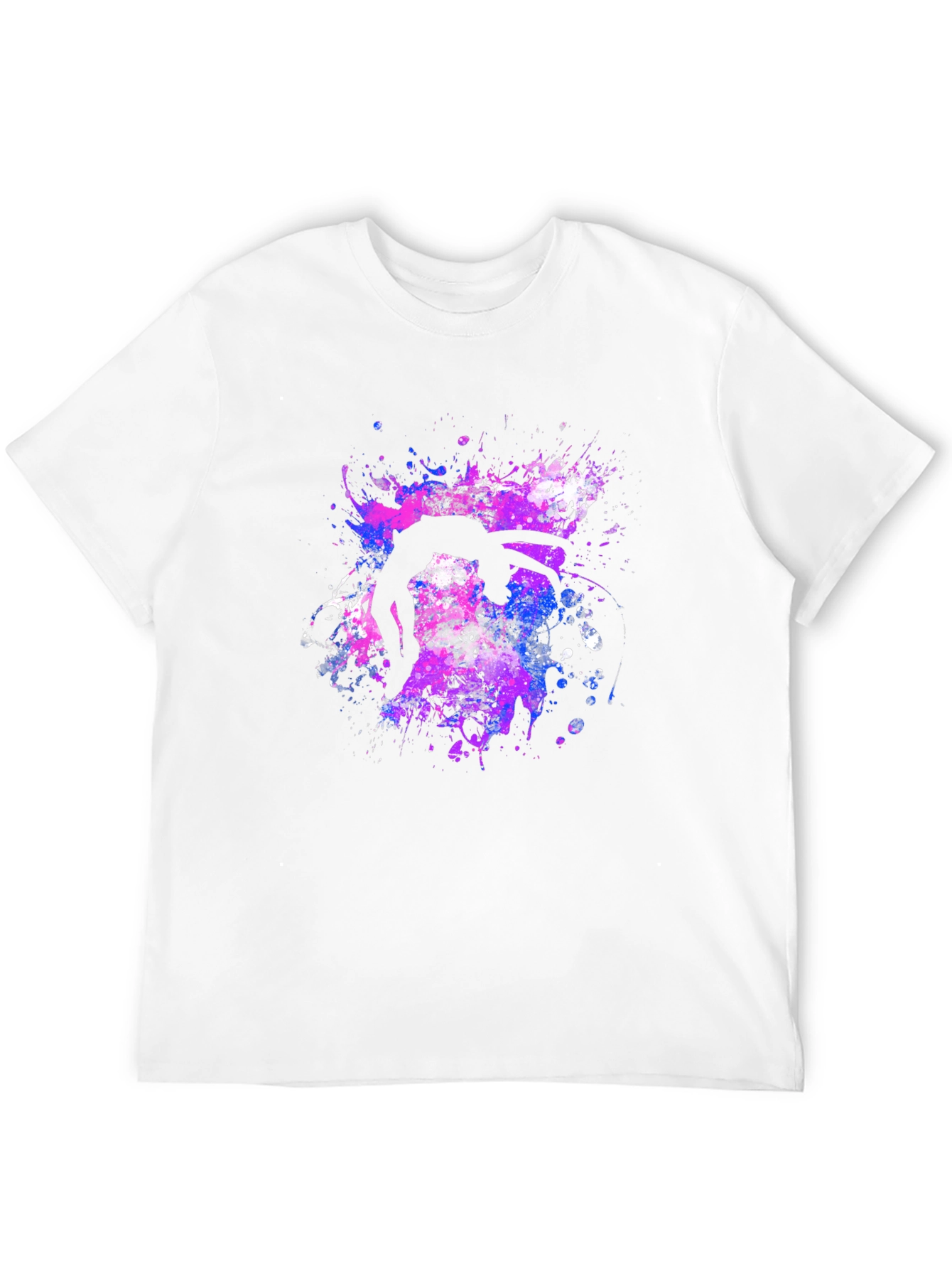 Abstract Tumbler Graphic T-Shirt
