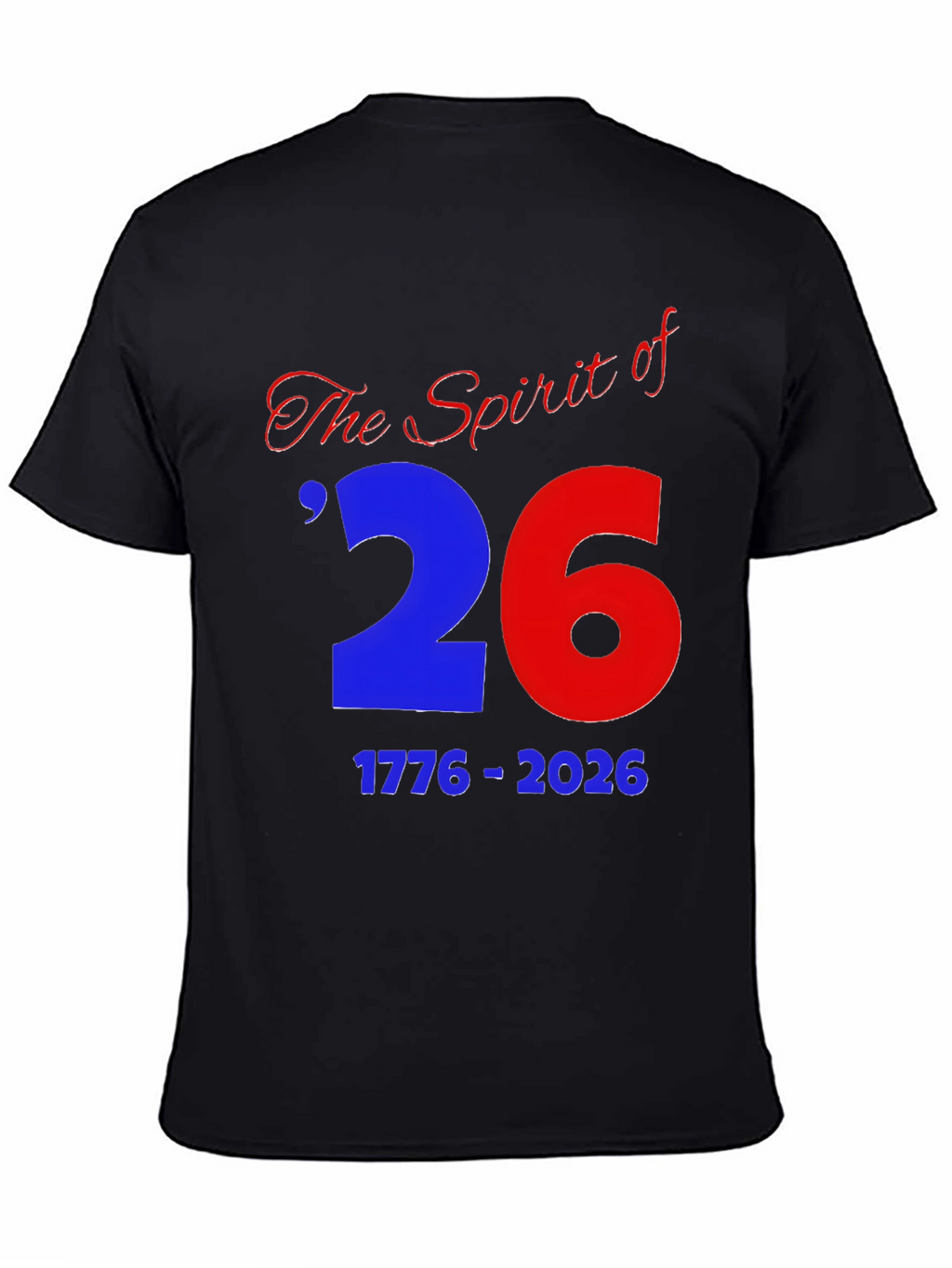 The Spirit of 26 T-Shirt - Patriotic Design
