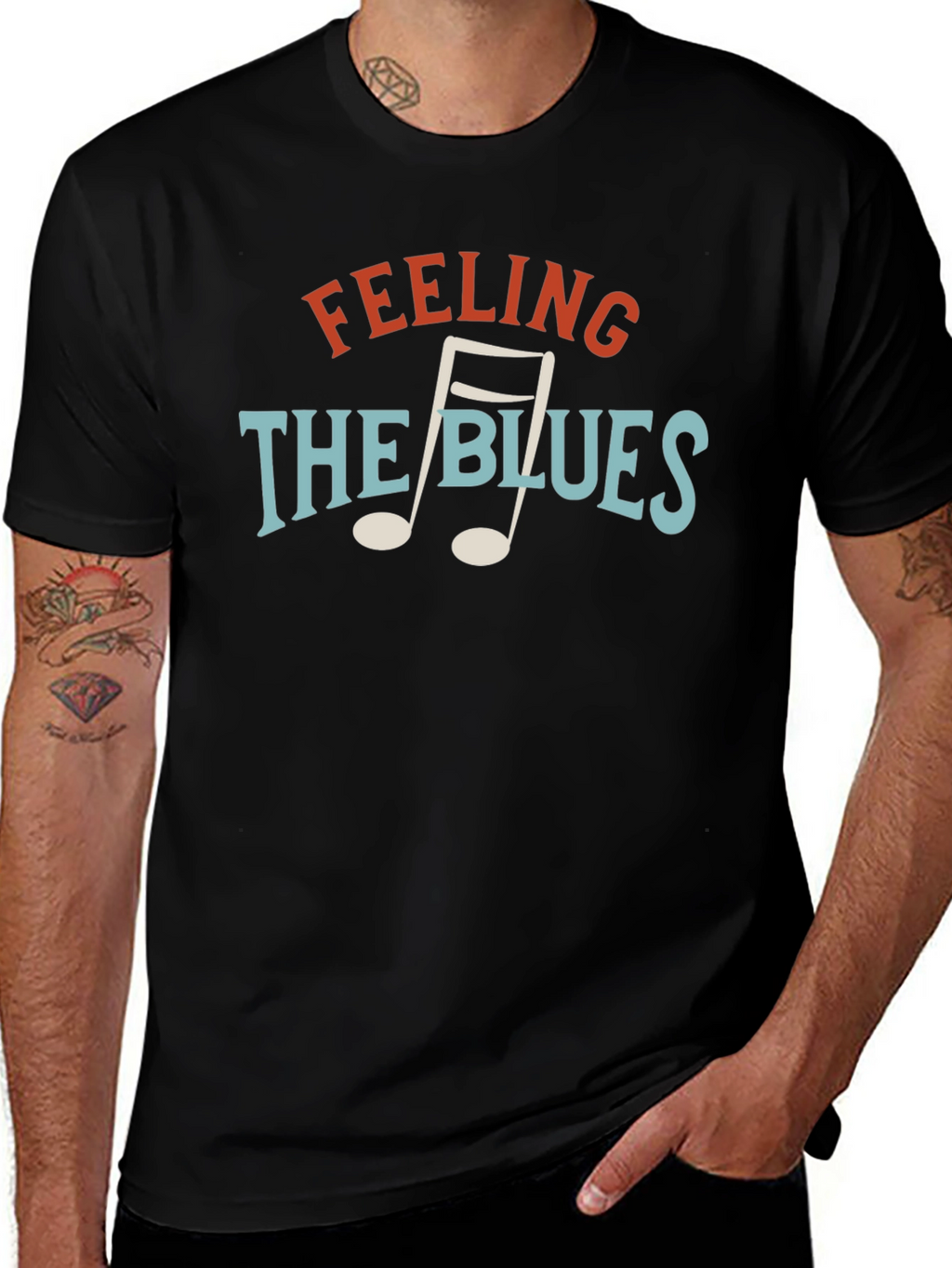 Feeling The Blues Graphic Tee