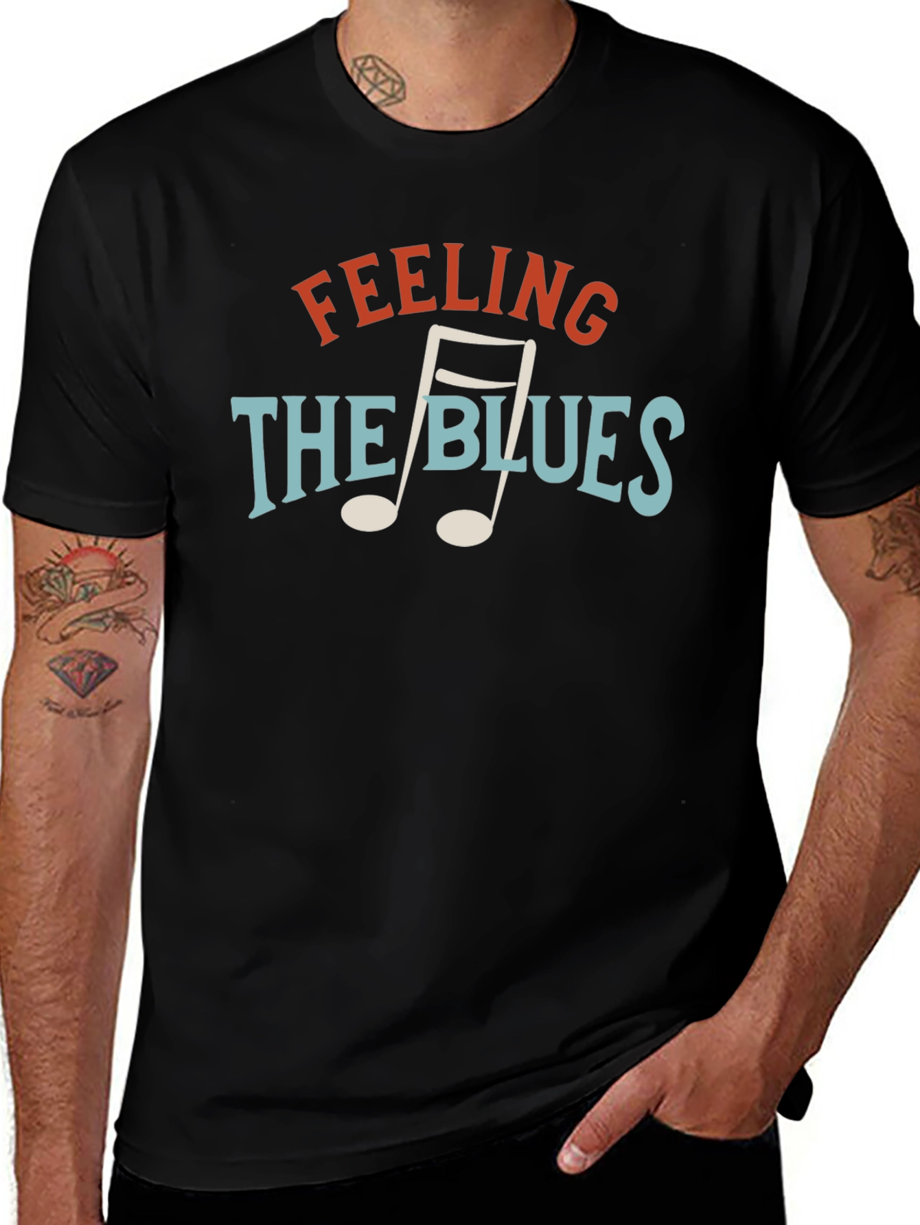 Feeling The Blues Graphic Tee