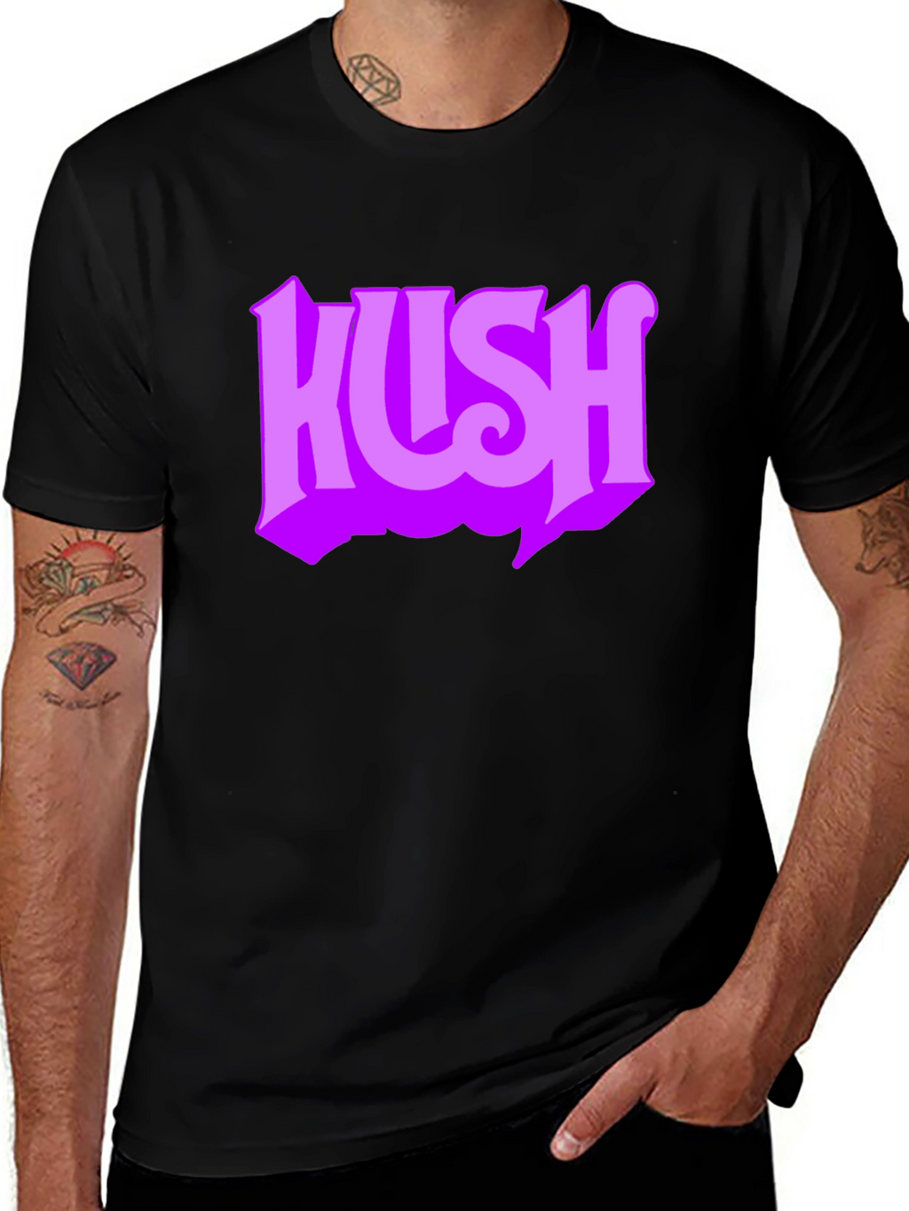 Kush Graphic T-Shirt - Casual Style