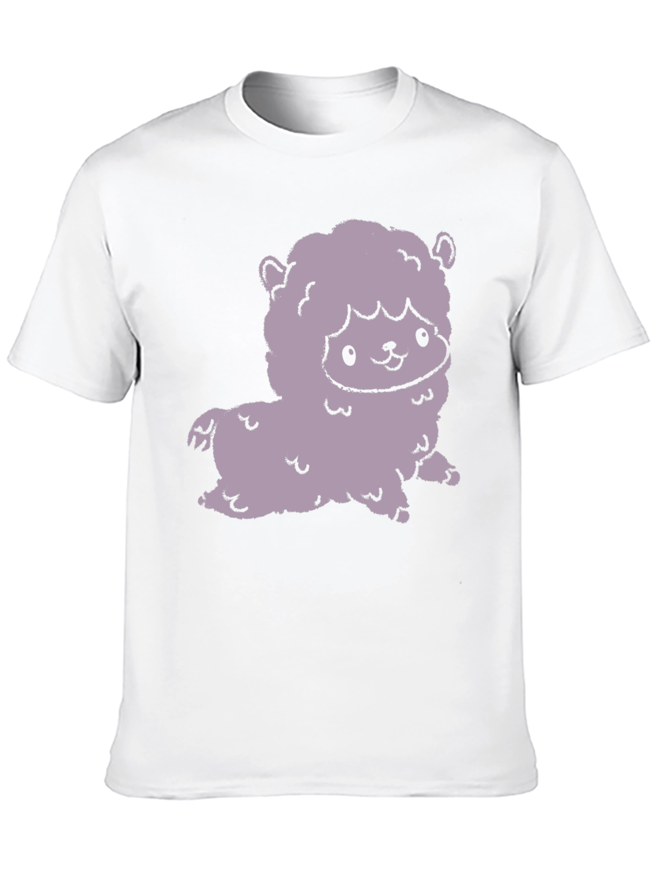 Cute Alpaca Graphic Tee - Stylish Black T-Shirt