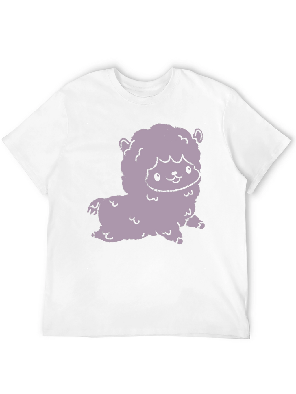 Cute Alpaca Graphic Tee - Stylish Black T-Shirt