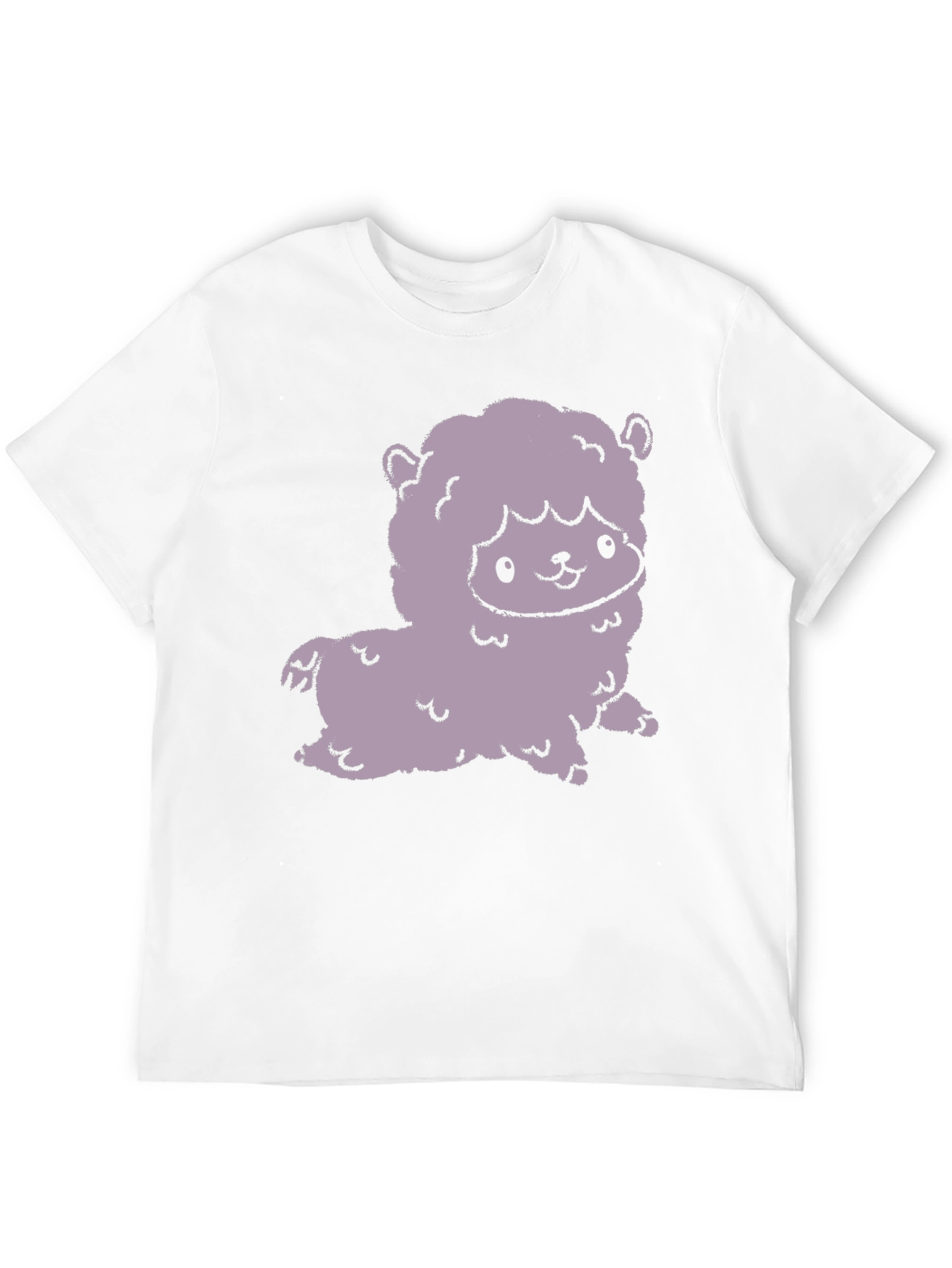 Cute Alpaca Graphic Tee - Stylish Black T-Shirt