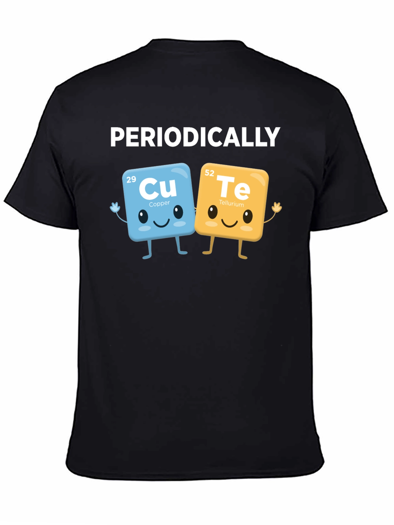 Funny Chemistry T-Shirt - Periodically Copper & Tellurium Tee