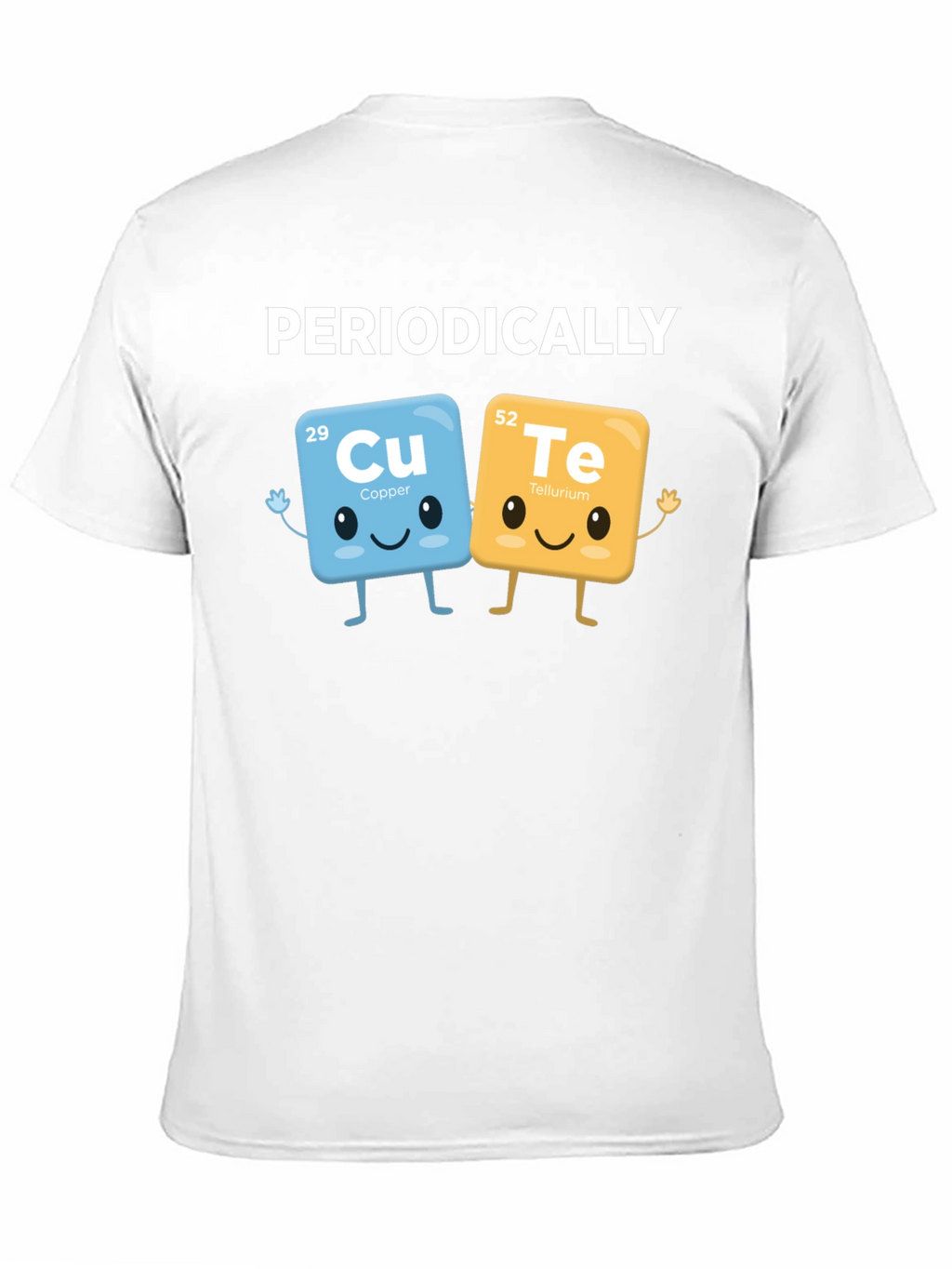 Funny Chemistry T-Shirt - Periodically Copper & Tellurium Tee