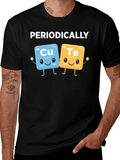 Funny Chemistry T-Shirt - Periodically Copper & Tellurium Tee