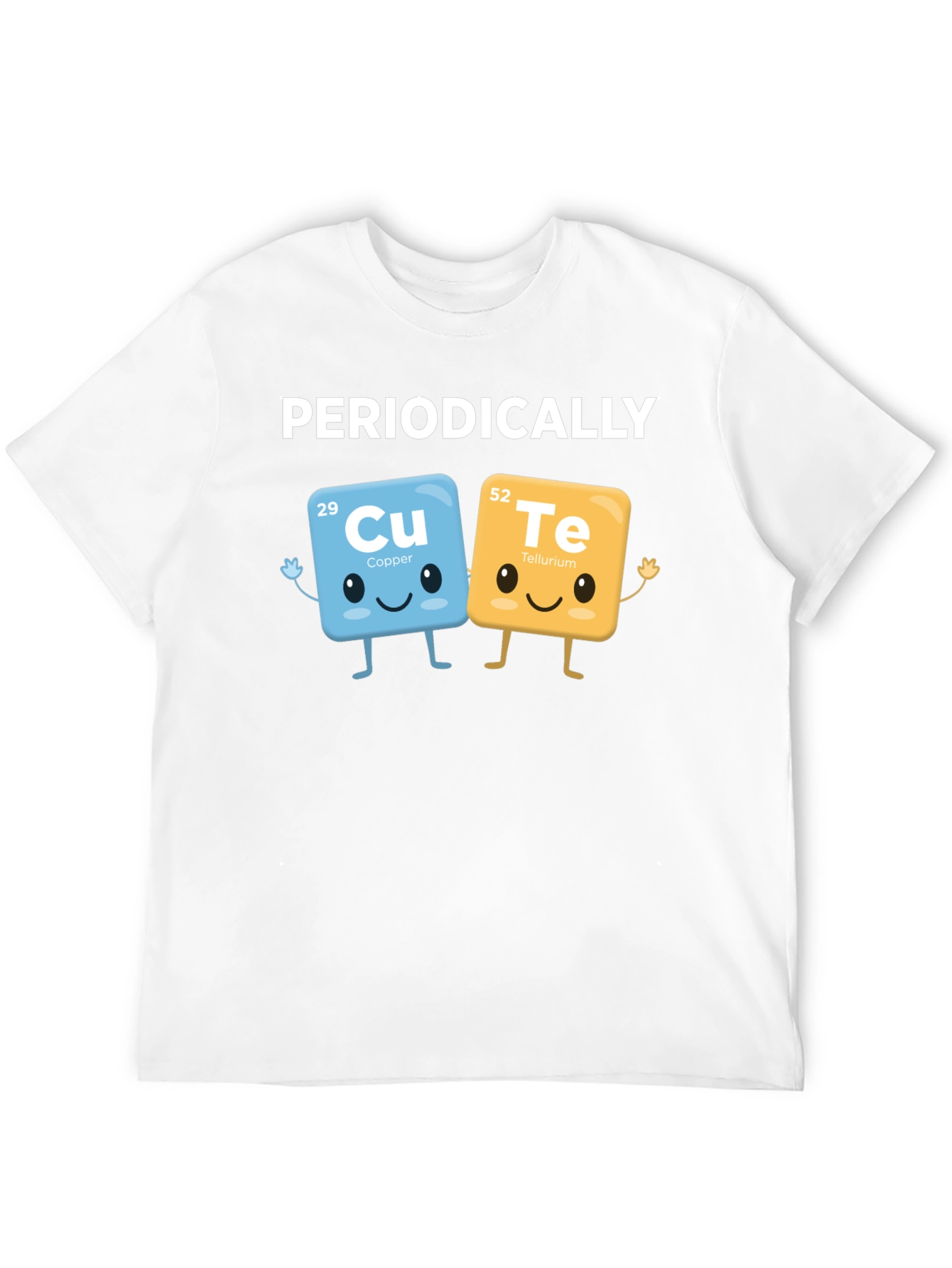 Funny Chemistry T-Shirt - Periodically Copper & Tellurium Tee