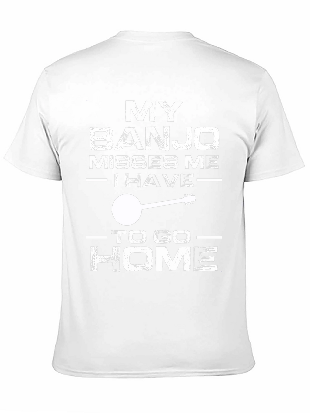 My Banjo Misses Me T-Shirt - Music Lover Tee