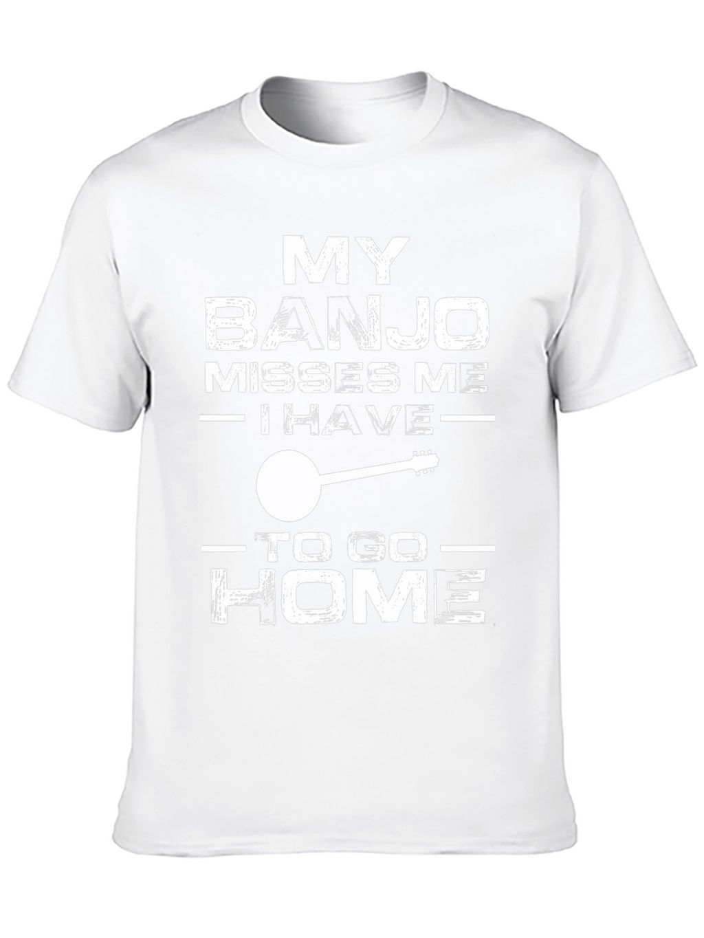 My Banjo Misses Me T-Shirt - Music Lover Tee