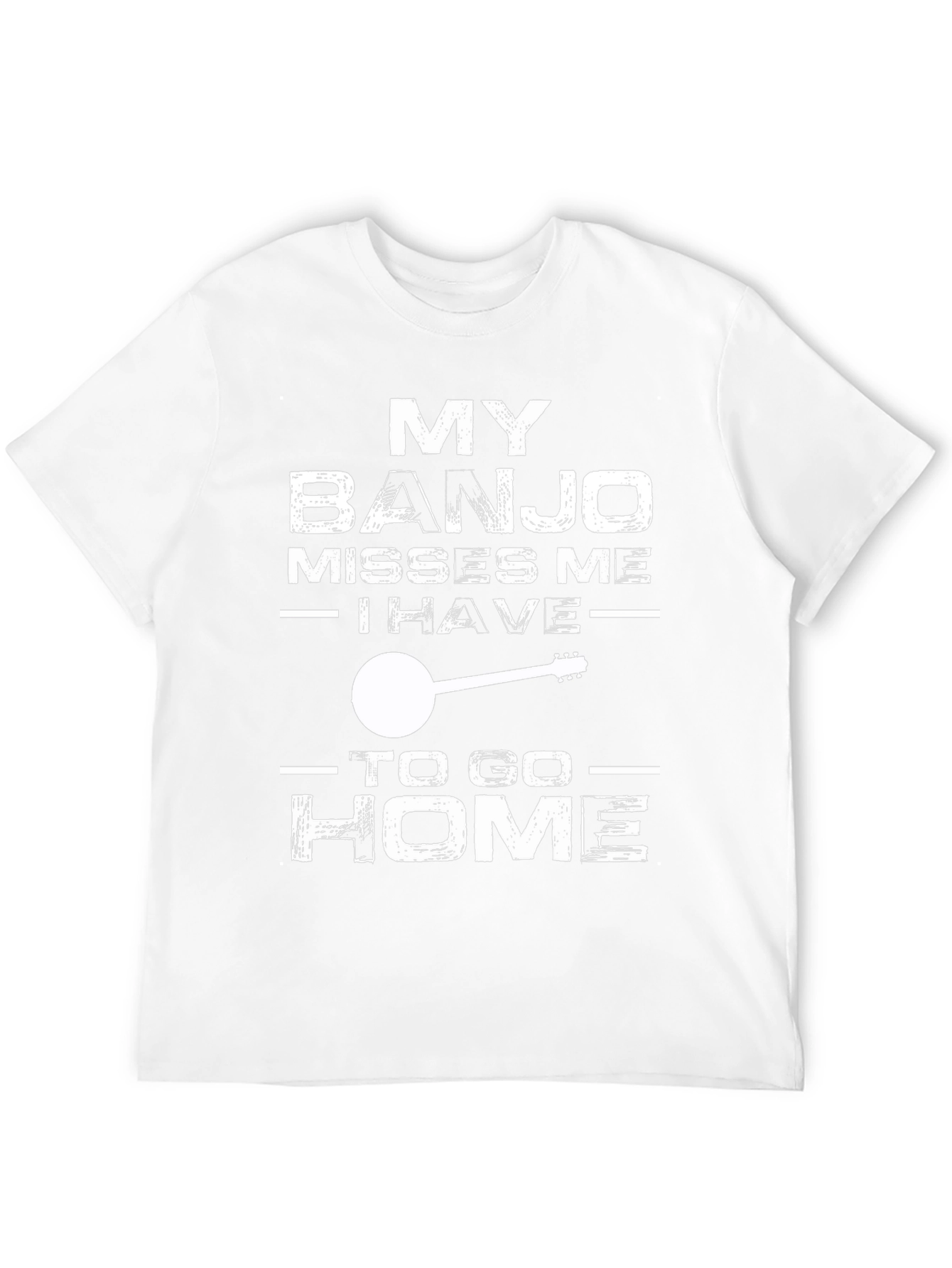 My Banjo Misses Me T-Shirt - Music Lover Tee