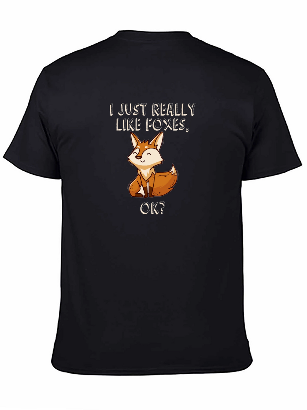 Fox Lover T-Shirt - Cute Cartoon Fox Design