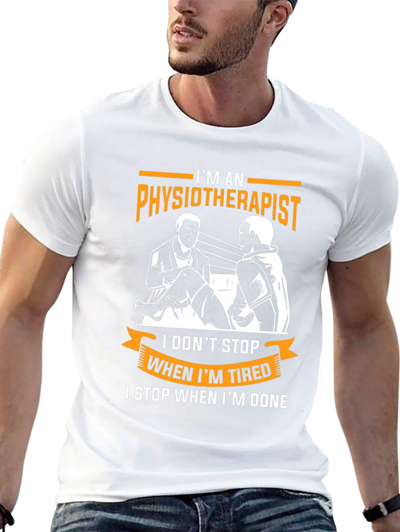 Physiotherapist Graphic T-Shirt - When Im Done!