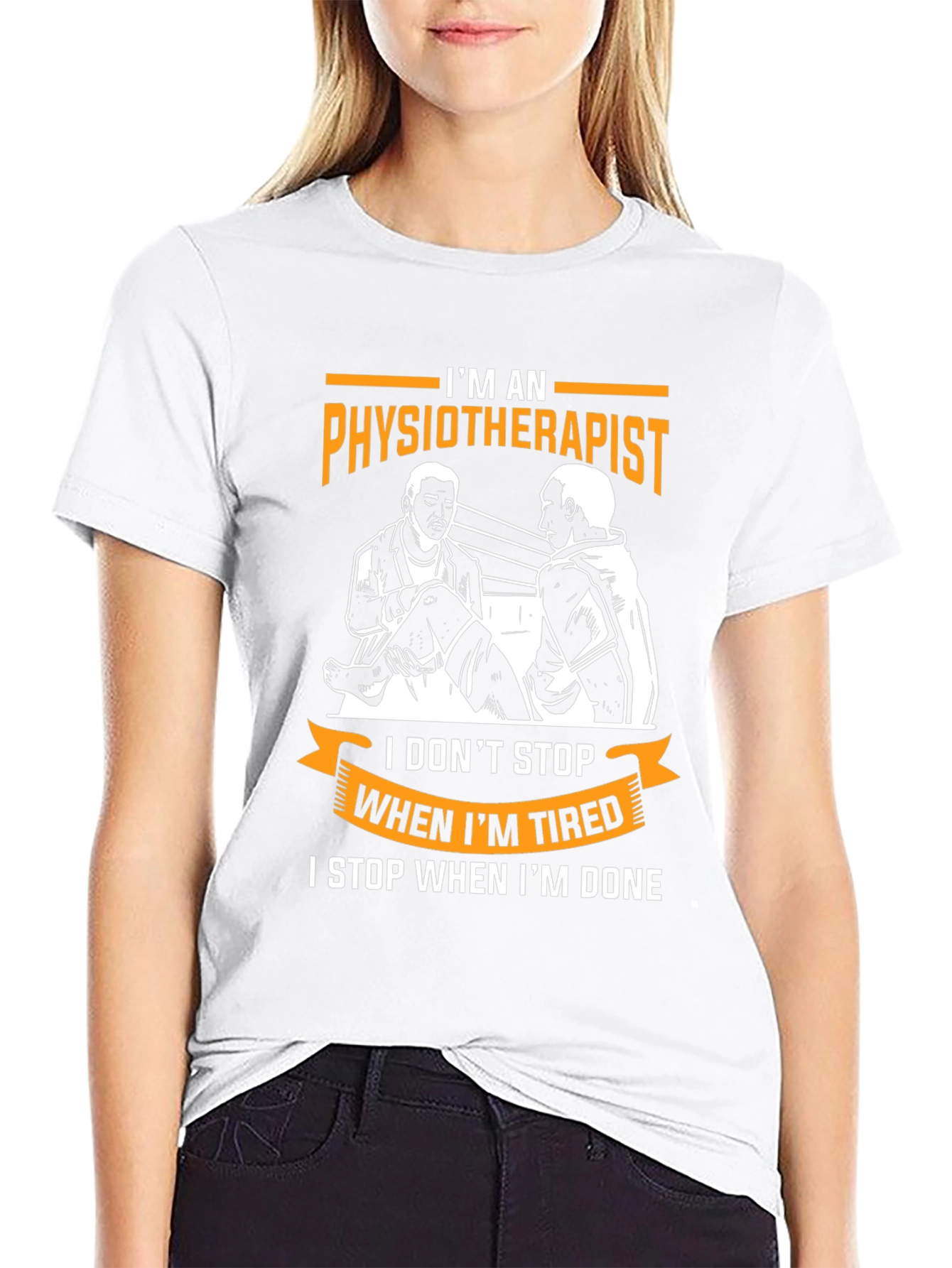 Physiotherapist Graphic T-Shirt - When Im Done!