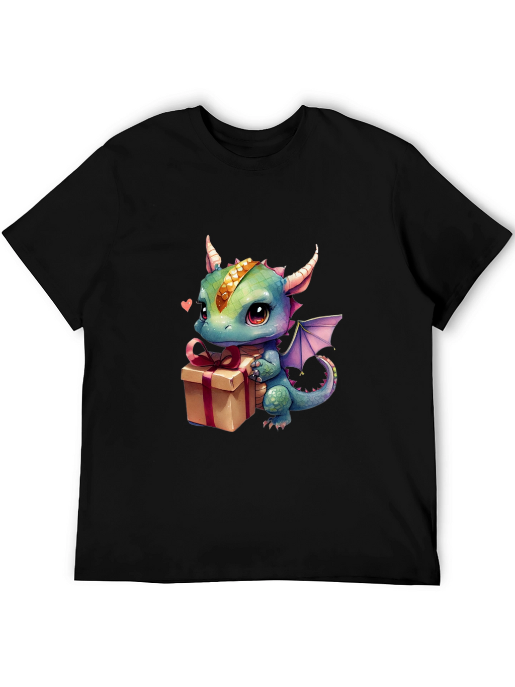Dragon Gift T-Shirt - Cute Cartoon Animal Tee