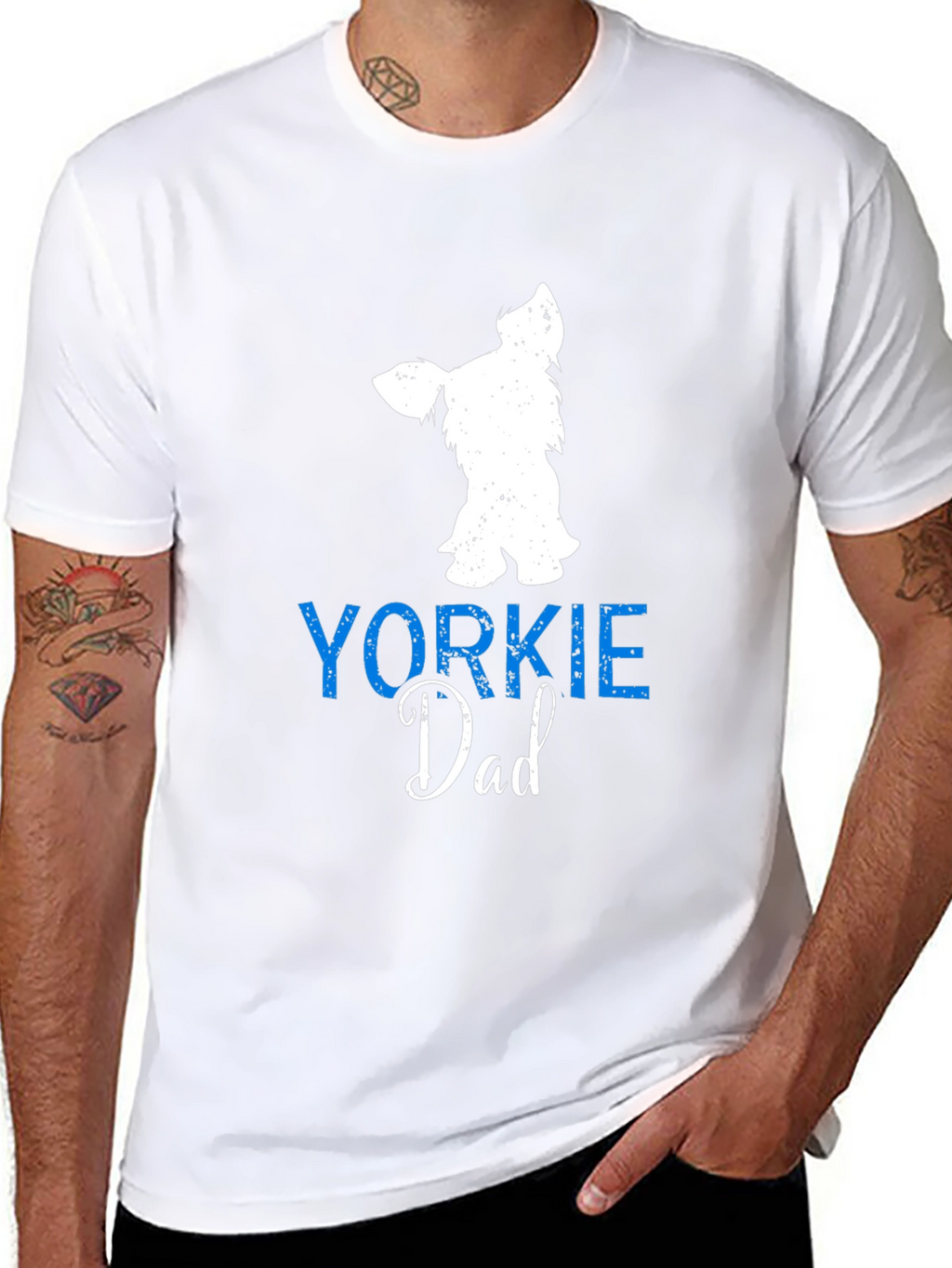 Yorkie Dad T-Shirt - Dog Lover Gift
