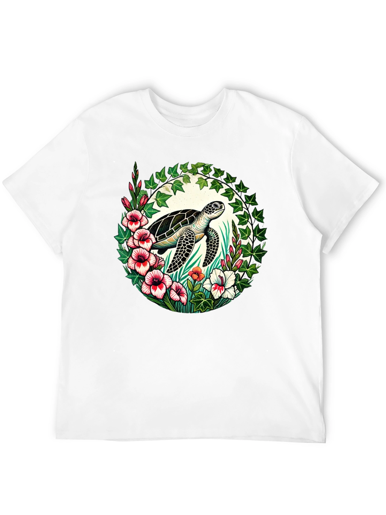 Turtle Floral T-Shirt
