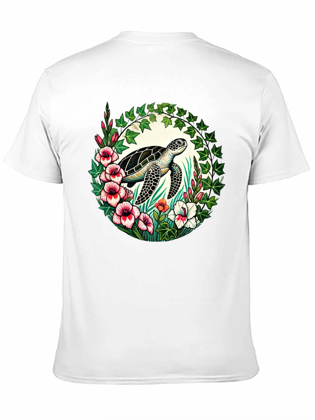 Turtle Floral T-Shirt