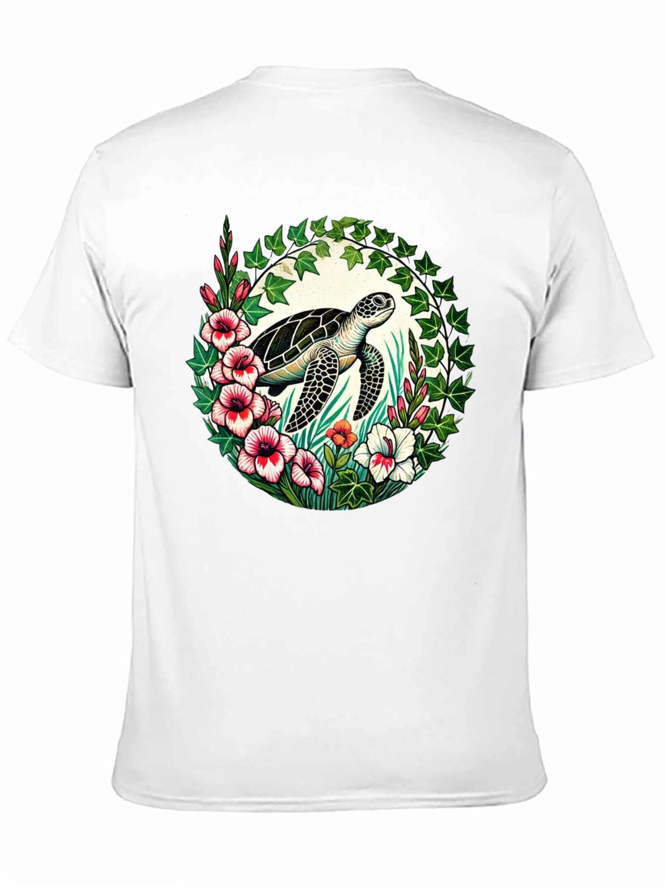 Turtle Floral T-Shirt