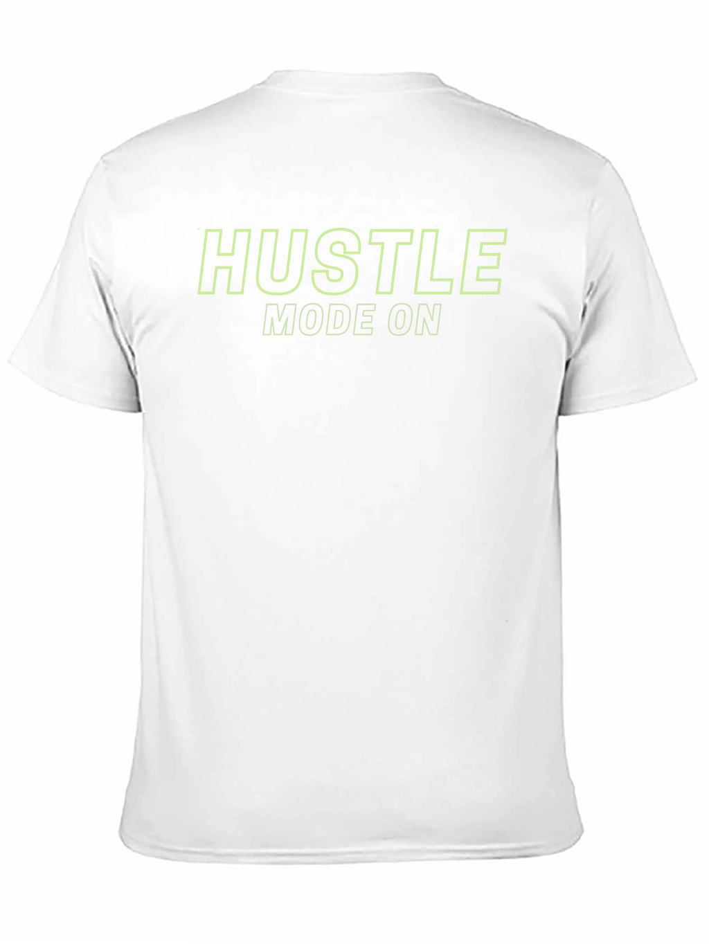 Hustle Mode On Black Graphic T-Shirt