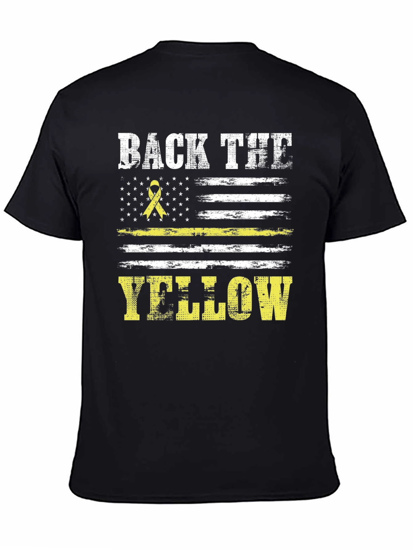 Back the Yellow T-Shirt - Support Our Heroes