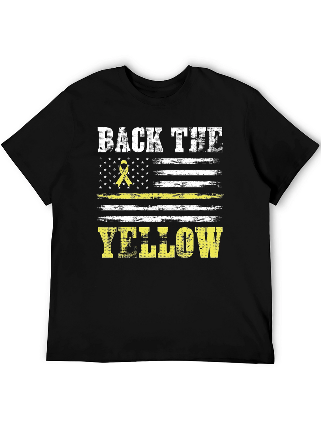 Back the Yellow T-Shirt - Support Our Heroes